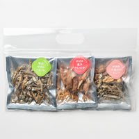 ごまいりこ・干しべいか・小魚MIXナッツ お試し3袋セット