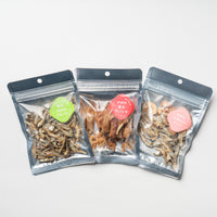 ごまいりこ・干しべいか・小魚MIXナッツ お試し3袋セット