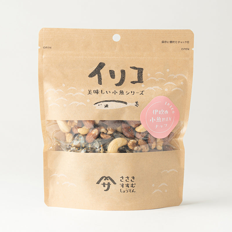 伊吹の小魚ＭＩＸナッツ　80ｇ