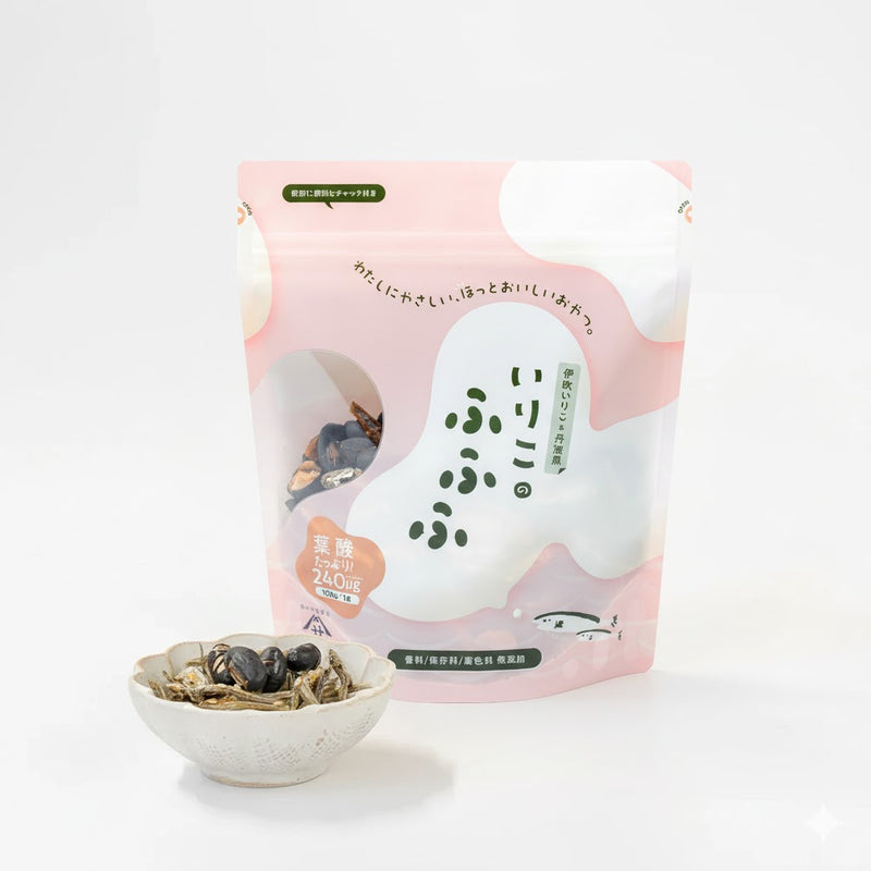 いりこのふふふ [伊吹いりこ&丹波黒] 100g